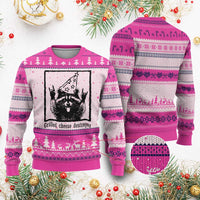 Vintage Raccoon Ugly Christmas Sweater Retro Silly Trash Panda Meme - Wonder Print Shop