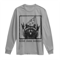 Vintage Raccoon Long Sleeve Shirt Retro Silly Trash Panda Meme - Wonder Print Shop