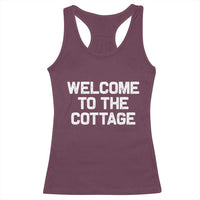 Welcome To The Cottage Racerback Tank Top