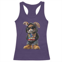 Bunny Puerto Rican Flag Racerback Tank Top Puerto Rican Taino Boricua Vibes