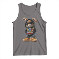 Bunny Puerto Rican Flag Tank Top Puerto Rican Taino Boricua Vibes