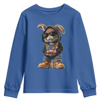 Bunny Puerto Rican Flag Youth Sweatshirt Puerto Rican Taino Boricua Vibes