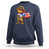 Coqui Frog Puerto Rico Flag Sweatshirt Puerto Rican Taino Boricua Vibes