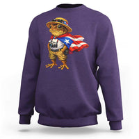 Coqui Frog Puerto Rico Flag Sweatshirt Puerto Rican Taino Boricua Vibes