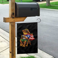 Funny Coqui Frog Puerto Rico Flag Garden Flag Puerto Rican Taino Boricua Hispanic