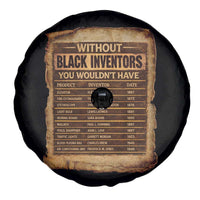 Black Inventors Spare Tire Cover Afro African Melanin Black History Month Juneteenth