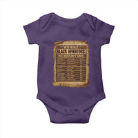 Black Inventors Baby Onesie Afro African Melanin Black History Month Juneteenth