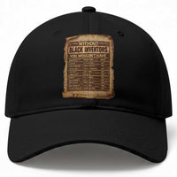 Black Inventors Baseball Cap Afro African Melanin Black History Month Juneteenth
