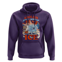 Abolish Ice Protest Hoodie Retro Protest No Human Is Illegal