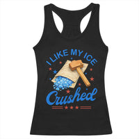 Subtle Abolish ICE Racerback Tank Top Funny Vintage I Like My Ice Crushed