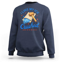 Subtle Abolish ICE Sweatshirt Funny Vintage I Like My Ice Crushed