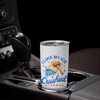 Subtle Abolish ICE Tumbler Cup Funny Vintage I Like My Ice Crushed