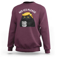 No ICE Protest Sweatshirt Is He Dead Yet Black Cat Meme