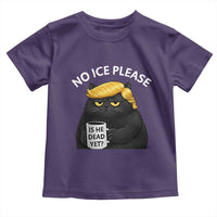 No ICE Protest Toddler T Shirt Is He Dead Yet Black Cat Meme