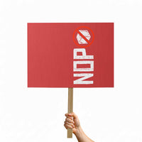 No ICE Protest Protest Sign Nope Sign Vertical