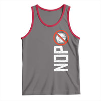 No ICE Protest Tank Top Nope Sign Vertical