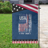 250 Years America Anniversary Flag Garden Flag 4th of July Patriotic Independence Day