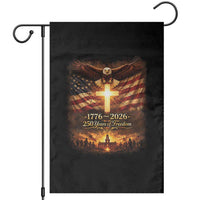250th Anniversary USA Garden Flag 1776 2026 4th of July Patriotic Us 250 Flag