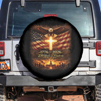 250th Anniversary USA Spare Tire Cover 1776 2026 4th of July Patriotic Us 250 Flag