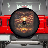 250th Anniversary USA Spare Tire Cover 1776 2026 4th of July Patriotic Us 250 Flag