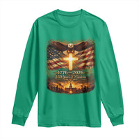 250th Anniversary USA Long Sleeve Shirt 1776 2026 4th of July Patriotic Us 250 Flag