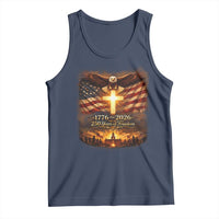 250th Anniversary USA Tank Top 1776 2026 4th of July Patriotic Us 250 Flag