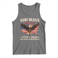 God Bless America 250th Anniversary Tank Top 250 Years USA 4th Of July