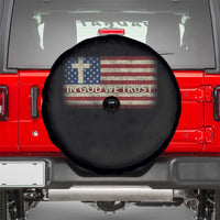 In God We Trust Christian US Flag Spare Tire Cover