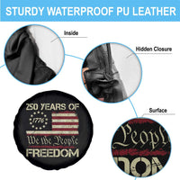 250 Years United States Spare Tire Cover We The People 1776 2026 Flag Memorial Day Patriotic 250th Birthday