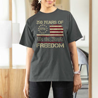 250 Years United States T Shirt For Women We The People 1776 2026 Flag Memorial Day Patriotic 250th Birthday