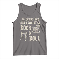 70th Birthday Gift For Men Tank Top Funny Man Saying Gag Gift 70 Years Old Birthday