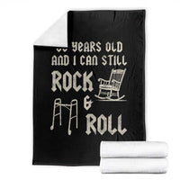 60th Birthday Gift For Men Throw Blanket Funny Man Saying Gag Gift 60 Years Old Birthday