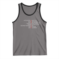 Hamilton Eliza Jefferson Angelica & Burr Names Tank Top - Wonder Print Shop