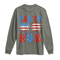 Party in The USA Long Sleeve Shirt 4th of July Independence Day - Wonder Print Shop