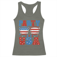 Party in The USA Racerback Tank Top 4th of July Independence Day - Wonder Print Shop