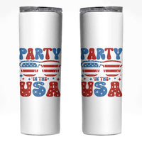 Party in The USA Skinny Tumbler 4th of July Independence Day - Wonder Print Shop
