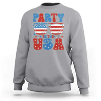 Party in The USA Sweatshirt 4th of July Independence Day - Wonder Print Shop