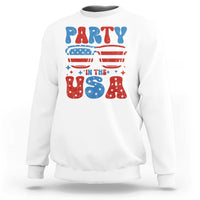 Party in The USA Sweatshirt 4th of July Independence Day - Wonder Print Shop
