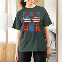 Party in The USA T Shirt For Women 4th of July Independence Day - Wonder Print Shop