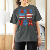 Party in The USA T Shirt For Women 4th of July Independence Day - Wonder Print Shop