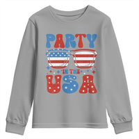 Party in The USA Youth Sweatshirt 4th of July Independence Day - Wonder Print Shop