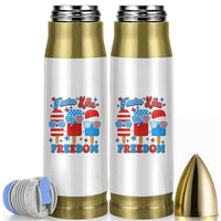 4th of July American Flag Popsicle Bullet Tumbler Tastes Like Freedom Patriotic Funny - Wonder Print Shop