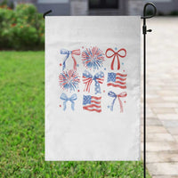 Coquette 4th Of July Garden Flag Patriotic Bow American Flag - Wonder Print Shop