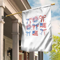 Coquette 4th Of July Garden Flag Patriotic Bow American Flag - Wonder Print Shop
