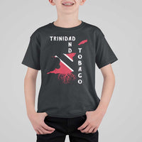 Trinidad and Tobago Flag T Shirt For Kid Trini Trinidadian Proud - Wonder Print Shop