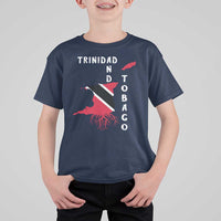 Trinidad and Tobago Flag T Shirt For Kid Trini Trinidadian Proud - Wonder Print Shop