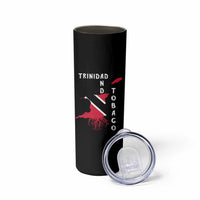 Trinidad and Tobago Flag Skinny Tumbler Trini Trinidadian Proud - Wonder Print Shop