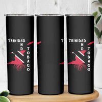 Trinidad and Tobago Flag Skinny Tumbler Trini Trinidadian Proud - Wonder Print Shop