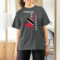 Trinidad and Tobago Flag T Shirt For Women Trini Trinidadian Proud - Wonder Print Shop