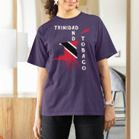 Trinidad and Tobago Flag T Shirt For Women Trini Trinidadian Proud - Wonder Print Shop